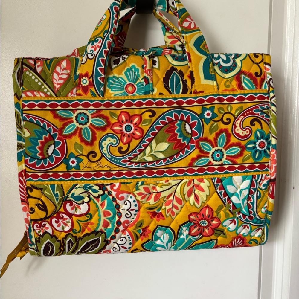 Vera Bradley Multicolor Paisley Roll-up Travel Bag - Picture 8 of 8